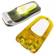 Подсветка для мобильного телефона на липучке с сигналом входящего вызова; желтый; 6,15х3х0,6 см; пластик
