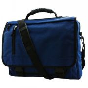 Конференц-сумка с отделением для ноутбука "Portfolio"; синий; 39,5х30х7 см; нейлон