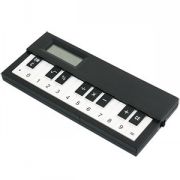 Музыкальный калькулятор; черный; 14,4х6,7х1,7 см; пластик