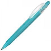 X-8 FROST, ручка шариковая, фростированный голубой, пластик