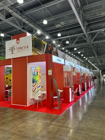 Выставочный стенд Тунис, выставка МИТТ 2025, Крокус Экспо.