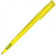 OCEAN FROST, ручка шариковая, фростированный желтый, пластик