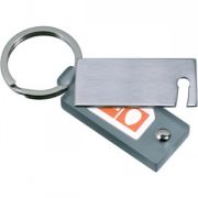Брелок для хранения SIM-карты; 4,8х2,2х0,8 см; металл, пластик