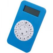 Калькулятор; синий; 5,8х10,2х0,8 см; пластик