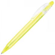 X-8 FROST, ручка шариковая, фростированный желтый, пластик