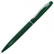 GLANCE, ручка шариковая, зеленый/хром, металл