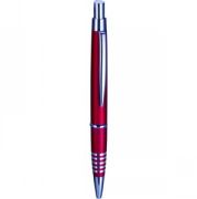 SELECT, ручка шариковая, красный/хром, металл