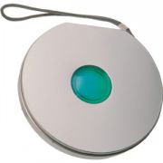 CD-холдер для 10 дисков; зеленый; 13,5х14х2,2 см; металл