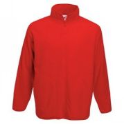Толстовка "Micro Jacket", красный_S, 100% п/э, 250 г/м2