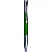 COSMO, ручка шариковая, зеленый/хром, металл