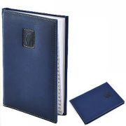 Телефонная книга, карманная; панама; светло-голубой; 11,0 х 16,5 см