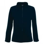 Толстовка "Lady-Fit Micro Jacket", глубокий темно-синий_S, 100% п/э, 250 г/м2