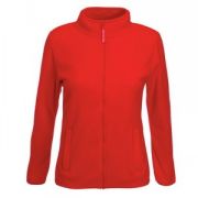 Толстовка "Lady-Fit Micro Jacket", красный_M, 100% п/э, 250 г/м2