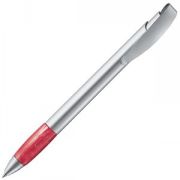 X-9 SAT, ручка шариковая, красный/хром, пластик/металл
