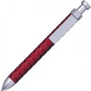 SERPANTIN, ручка шариковая, красный/серебристый, металл