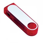 Брелок с USB flash-памятью (1Gb); красный; 5,8x1,7х1,1 см; пластик, металл