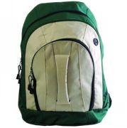 Рюкзак "Adventure"; зеленый с белым; 32х44х17 см; нейлон