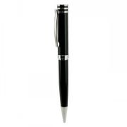 CROWN, ручка шариковая, черный/хром, металл