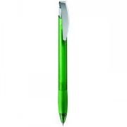 X-9 FROST, ручка шариковая, фростированный зеленый/хром, пластик/металл