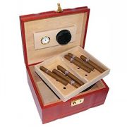 Хьюмидор на 10 сигар; 25,3х21,2х12,3 см; дерево