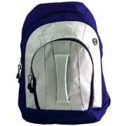 Рюкзак "Adventure"; синий с белым; 32х44х17 см; нейлон