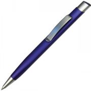 TRIANGULAR, ручка шариковая, синий/серебристый, металл