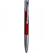 COSMO, ручка шариковая, красный/хром, металл