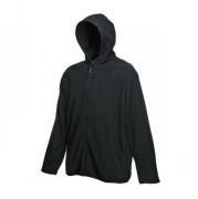 Толстовка "Hooded Micro Jacket", черный_L, 100% п/э, 250 г/м2