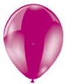 Печать логотипа на воздушных шарах, нанесение на шары фуксия