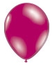 Печать логотипа на воздушных шарах, нанесение на шары фуксия